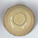 Desvres earthenware dish decorated with a woman shopping - Eighteenth century