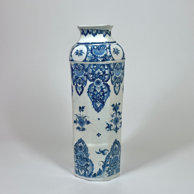 Lille or Rouen faience vase - 18th century - SOLD
