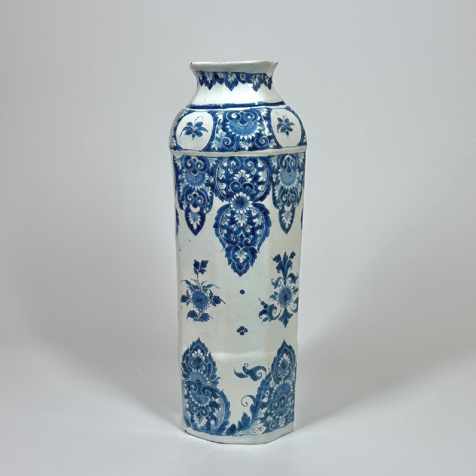 Lille or Rouen faience vase - 18th century - SOLD