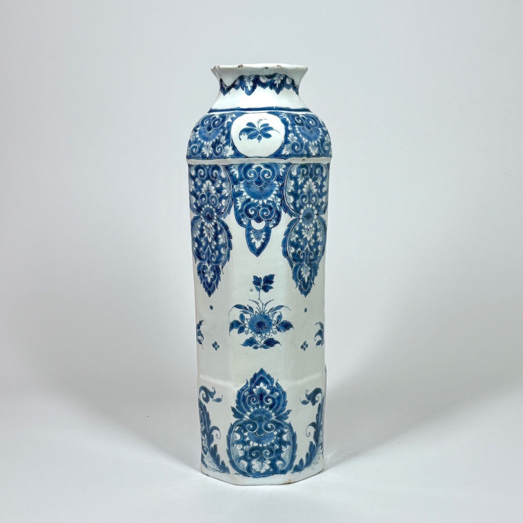 Lille or Rouen faience vase - 18th century - SOLD