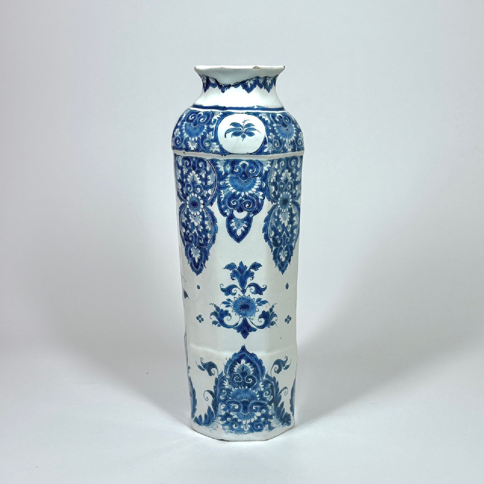 Lille or Rouen faience vase - 18th century - SOLD