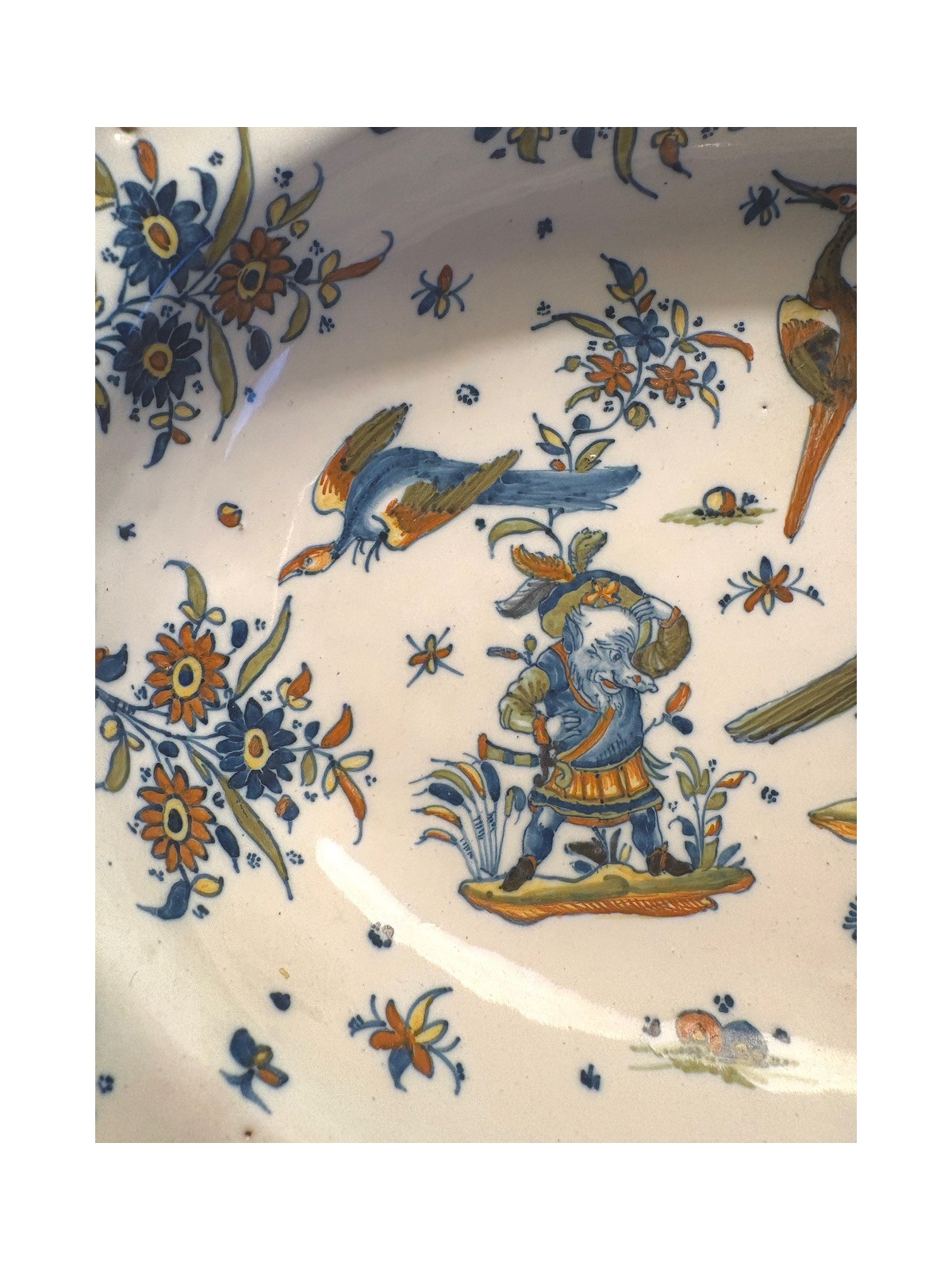 Plat en faïence d’Alcora - XVIIIe siècle - VENDU