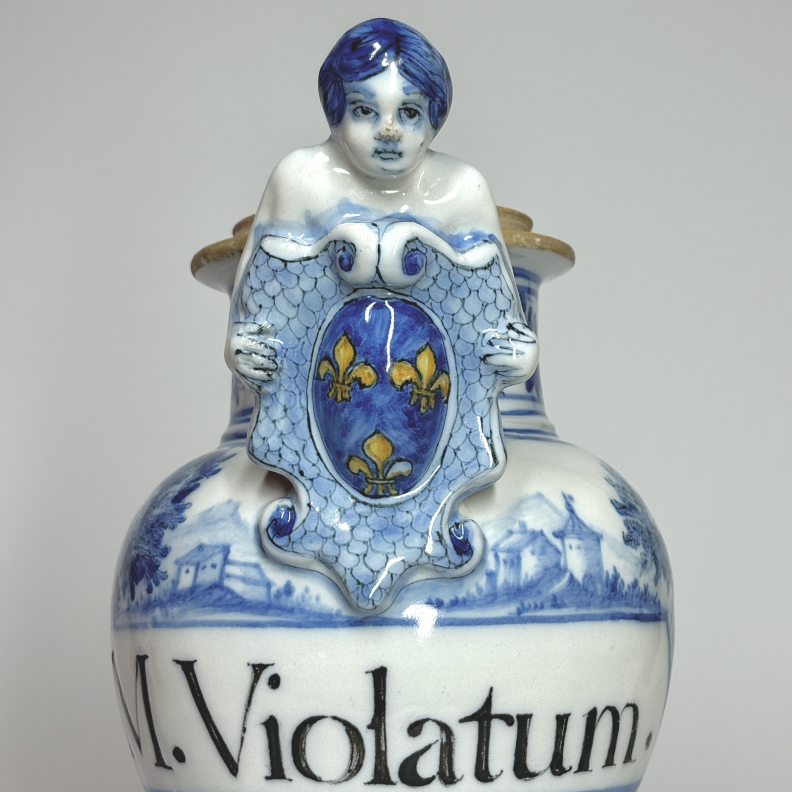 Chevrette de Montpellier aux armes de France - Début du XVIIIe siècle - VENDU