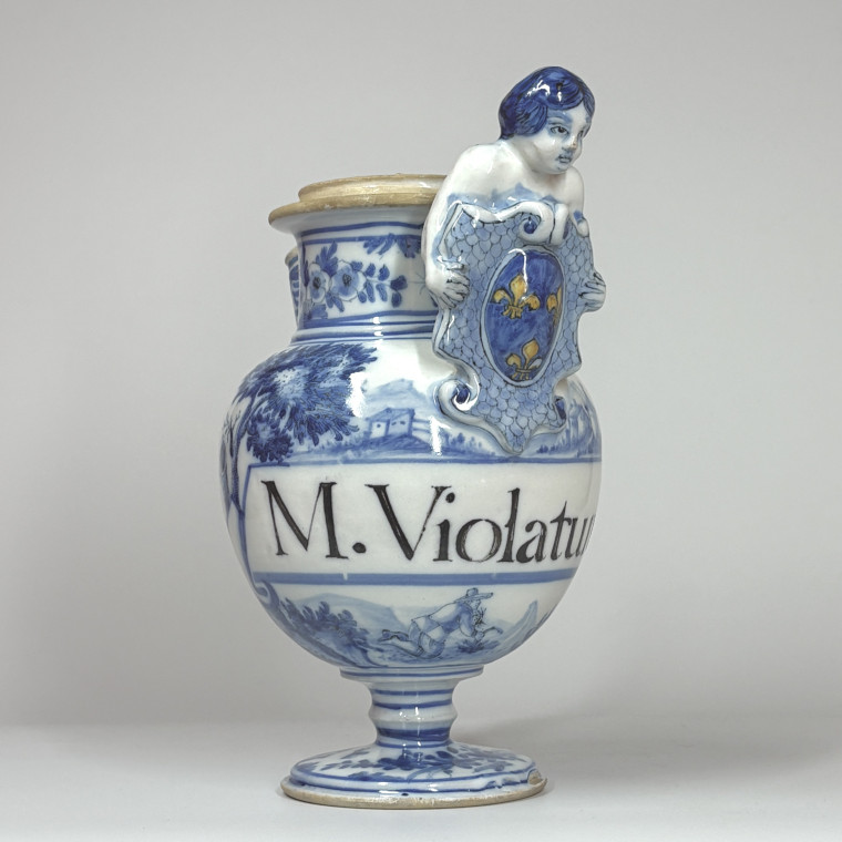 Chevrette de Montpellier aux armes de France - Début du XVIIIe siècle - VENDU