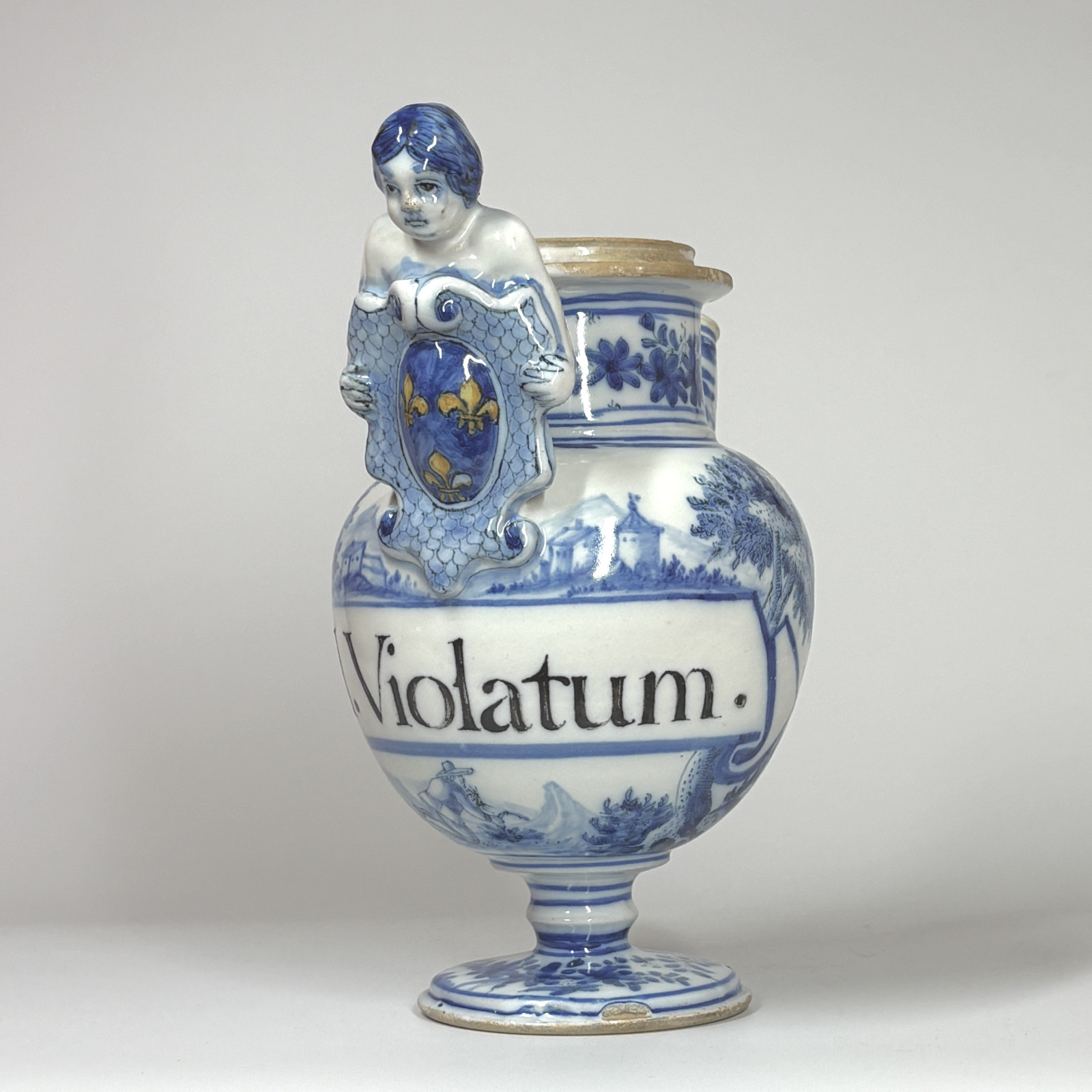 Chevrette de Montpellier aux armes de France - Début du XVIIIe siècle - VENDU