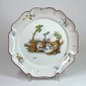 Assiette en faïence de Meillonnas - XVIIIe siècle - VENDU