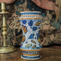 Lyon majolica albarello - Late Sixteenth century - SOLD