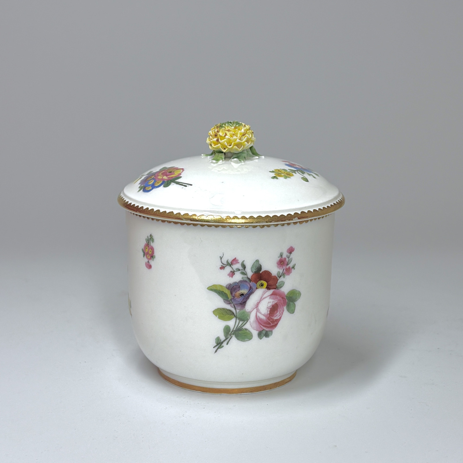 Calabre Sugar Bowl in Sèvres Porcelain - 18th Century