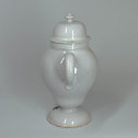 Covered Bordeaux Faience Apothecary Jar - Hustin - Eighteenth Century - SOLD