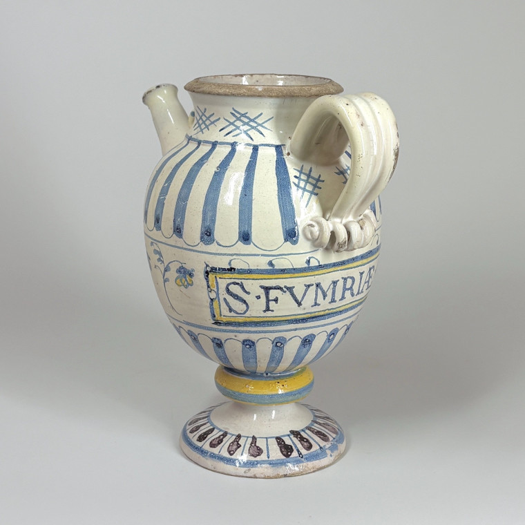 Lyon Majolica Apothecary Jar - Seventeenth Century - Sold