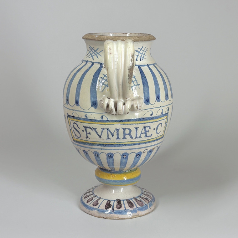 Lyon Majolica Apothecary Jar - Seventeenth Century - Sold