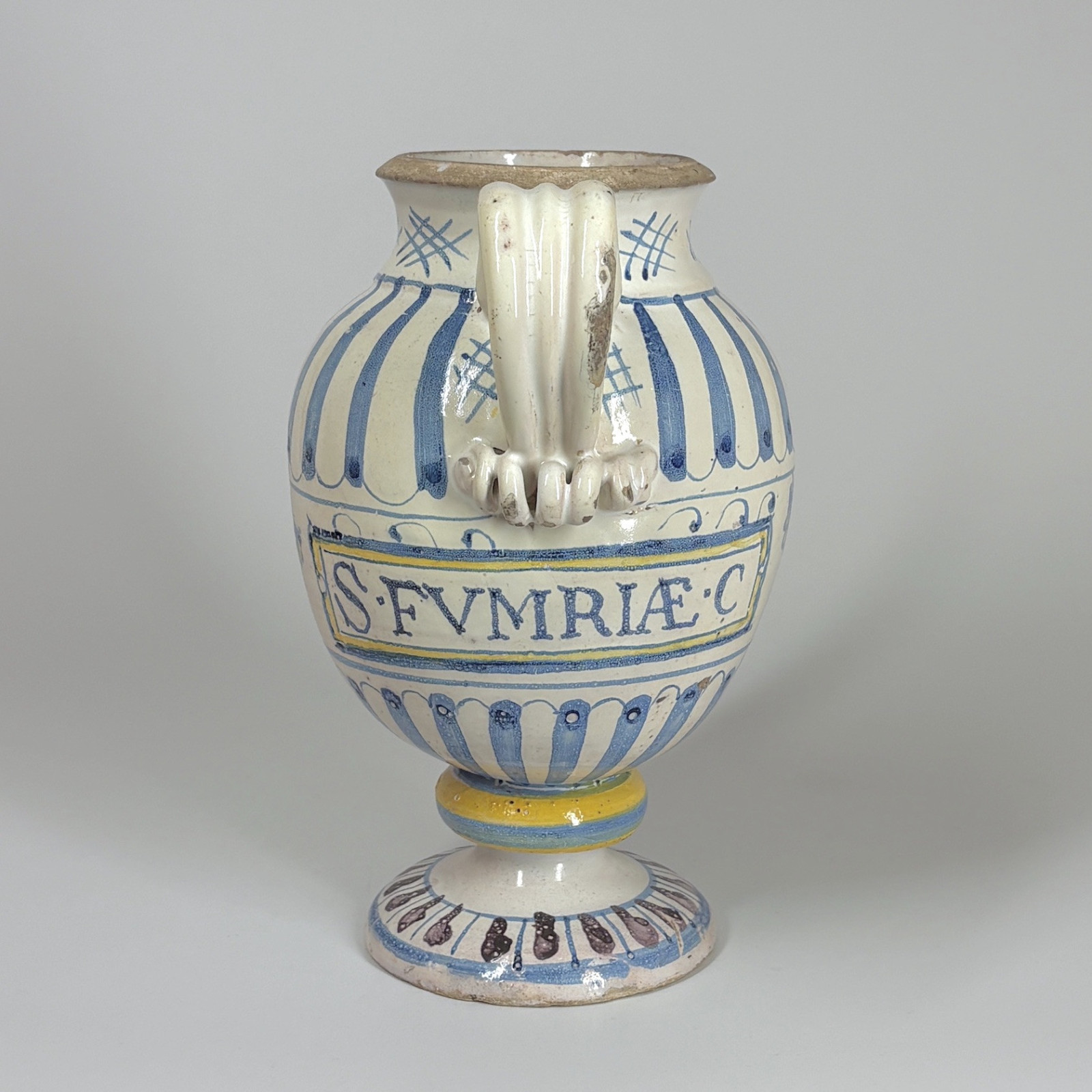 Lyon Majolica Apothecary Jar - Seventeenth Century - Sold