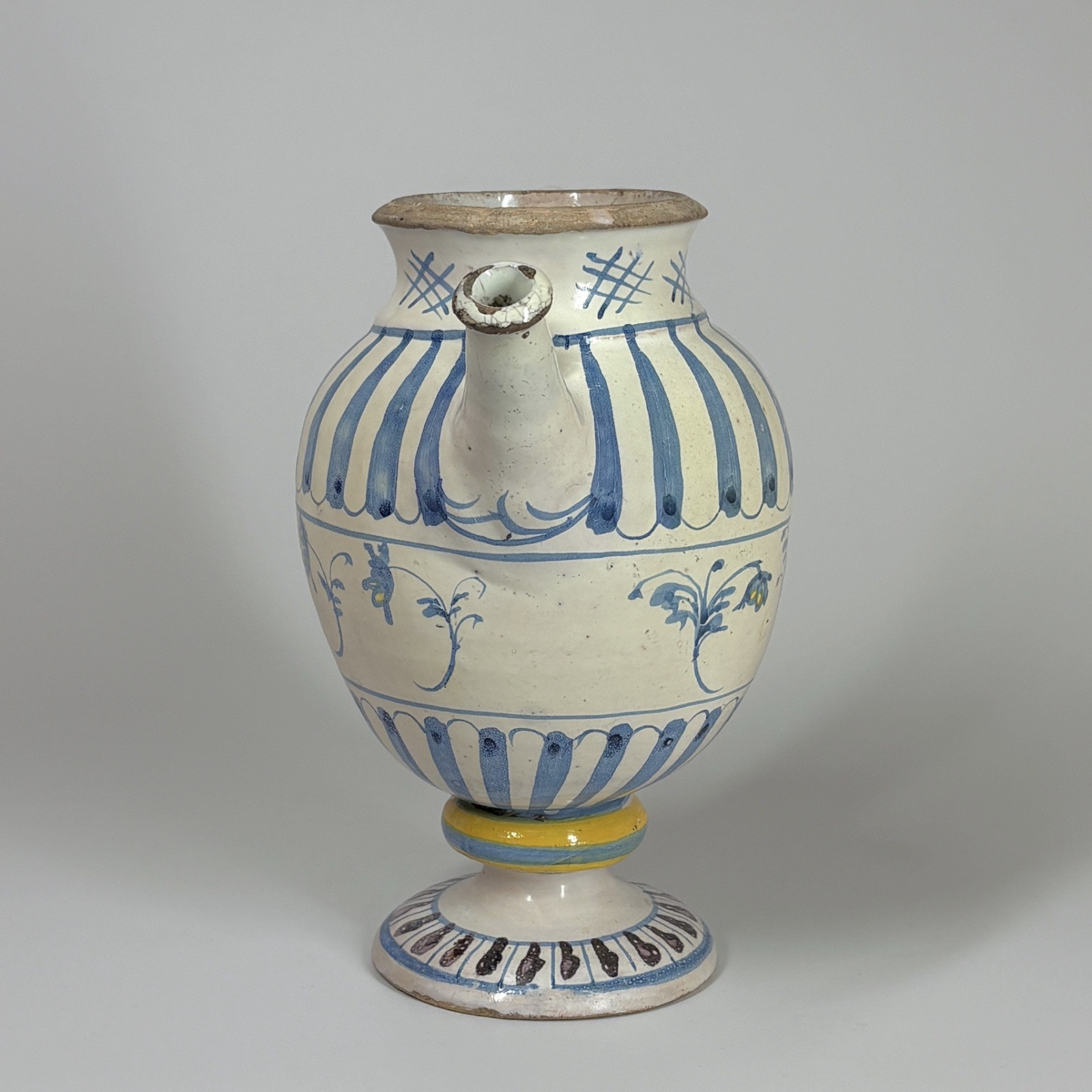 Lyon Majolica Apothecary Jar - Seventeenth Century - Sold