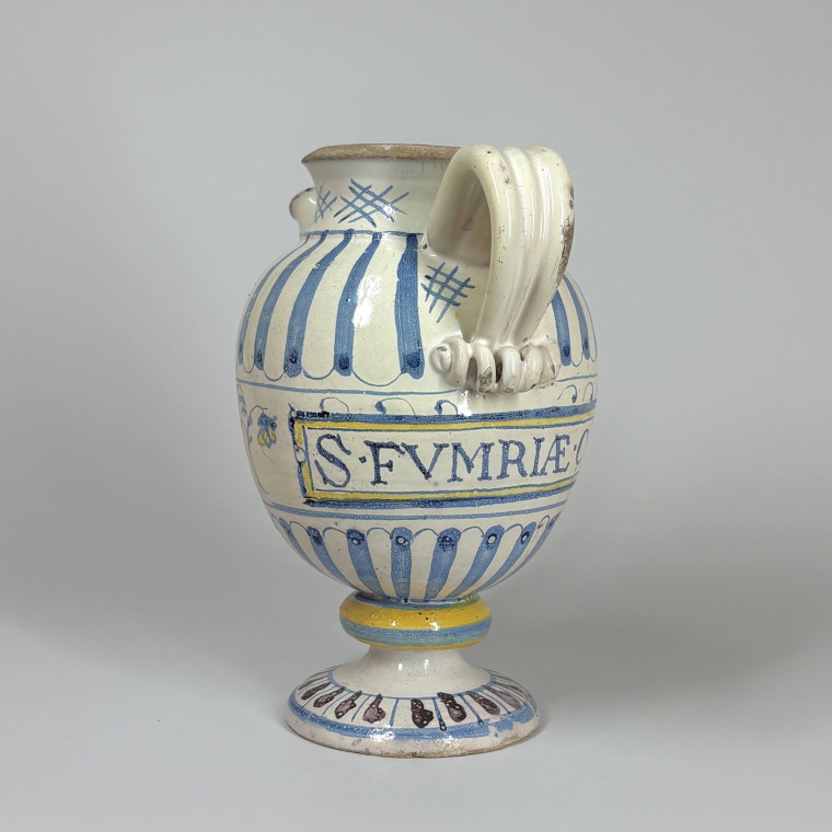 Lyon Majolica Apothecary Jar - Seventeenth Century - Sold