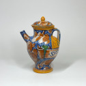 A seventeenth-century majolica pharmacy jar from Pesaro - SOLD