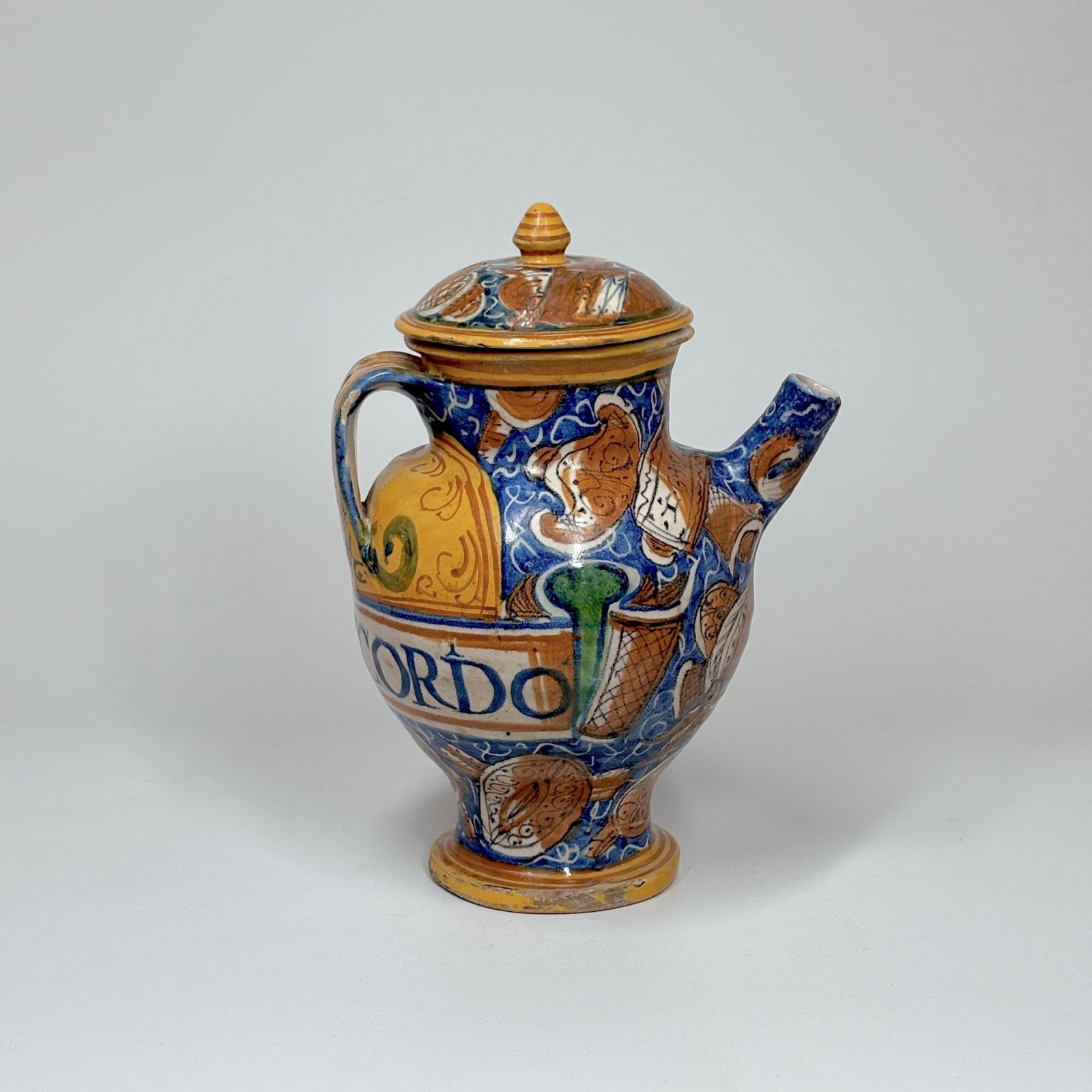 A seventeenth-century majolica pharmacy jar from Pesaro - SOLD