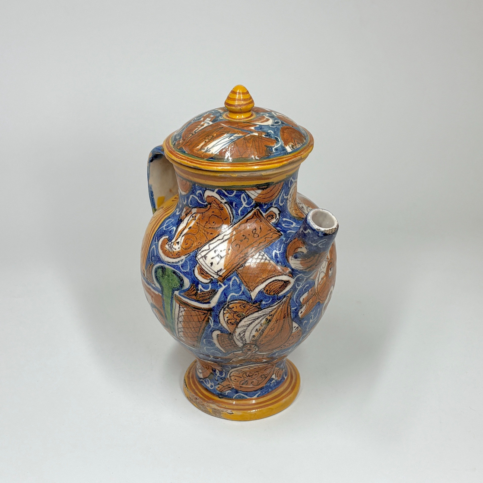 A seventeenth-century majolica pharmacy jar from Pesaro - SOLD