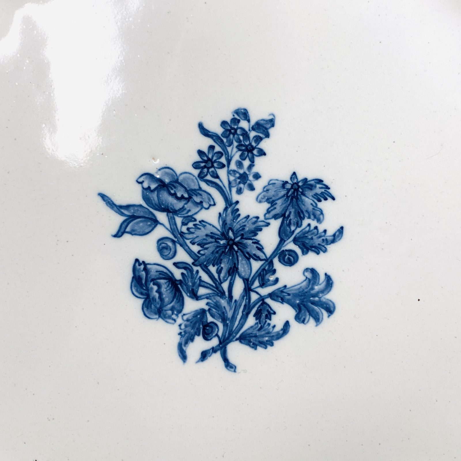 Pair Of Moustiers Earthenware compote Plates - Eighteenth Century