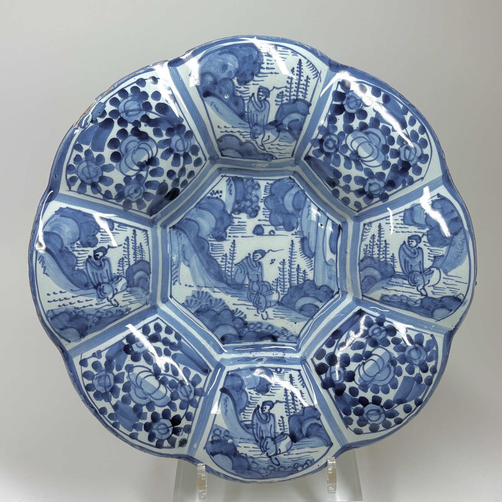 Frankfurt earthenware dish - 17th century - SOLD