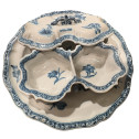 A Turin earthenware spice box and dish - Eighteenth century
