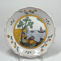 Revolutionary Nevers Faience Plate - Eighteenth Century - RESERVED