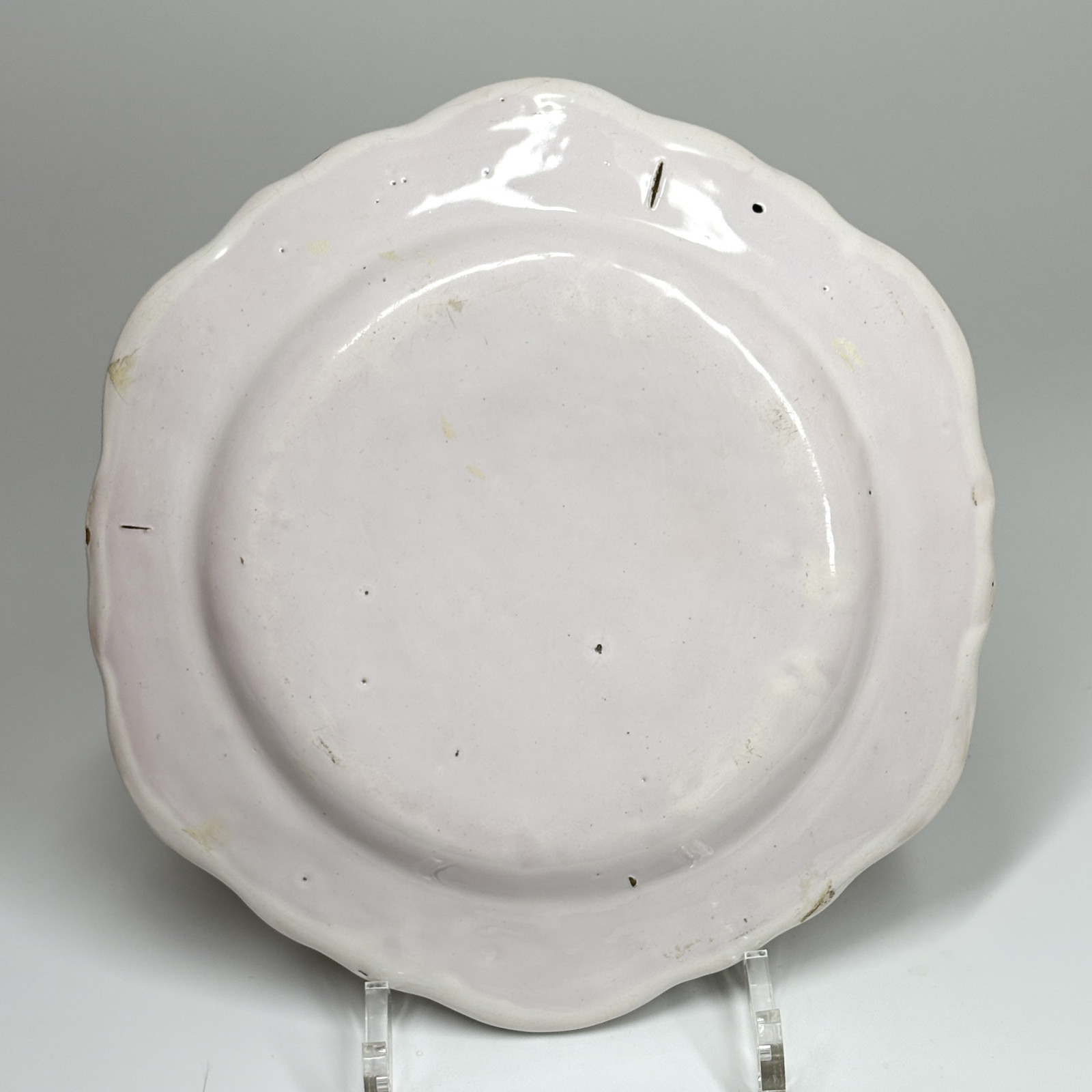 Moustiers faience plate with mythological decoration - Eighteenth Century - SOLD