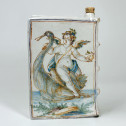Lyon faience book-shaped Flask - Eighteenth century - SOLD