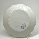 Rare Moulins earthenware plate - Eighteenth century