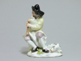 Meissen - Joueur de cornemuse - XVIIIe siècle