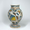 Lyon majolica apothecary's jar - Sixteenth century