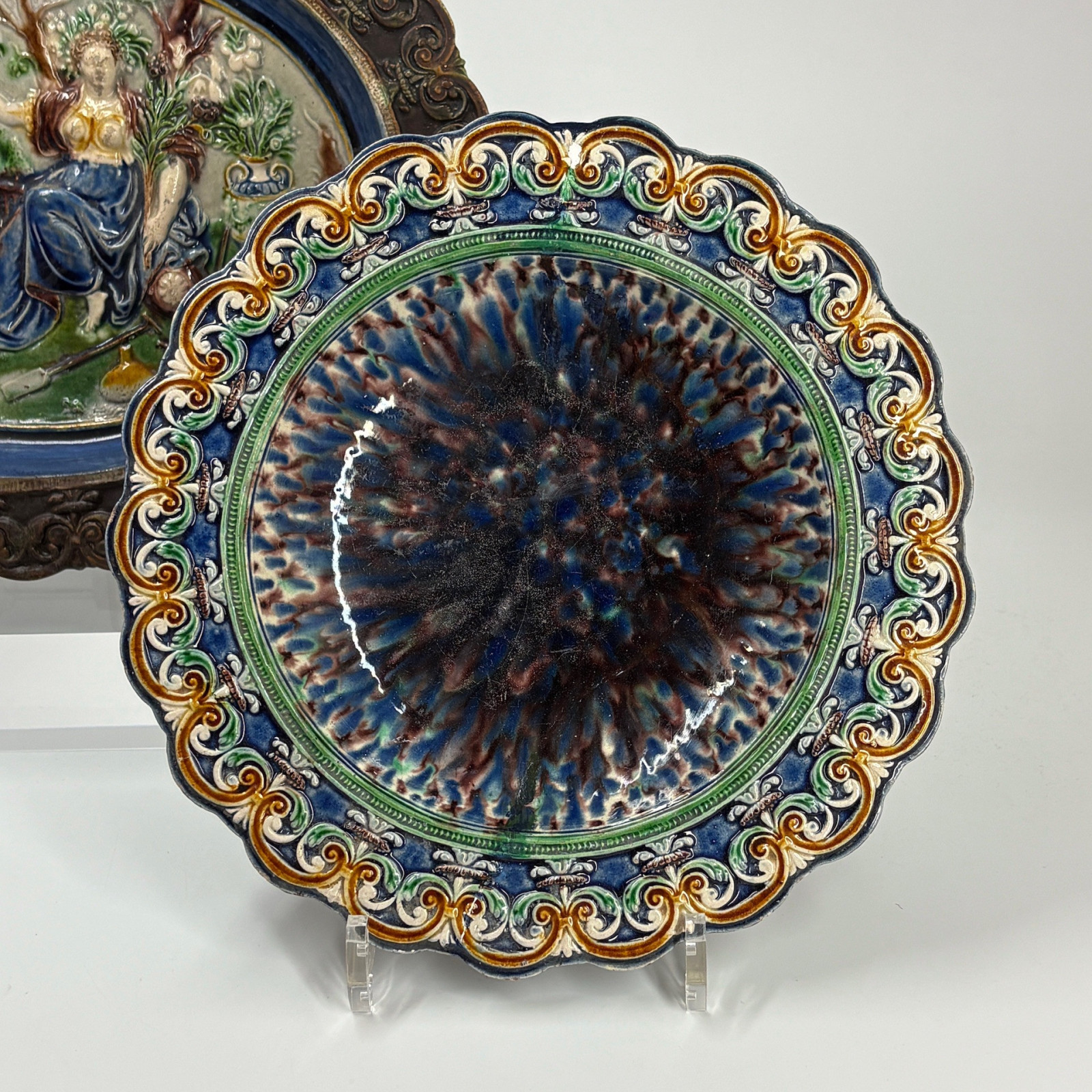 School of Bernard Palissy, Fontainebleau or Pré d'Auge - Seventeenth century