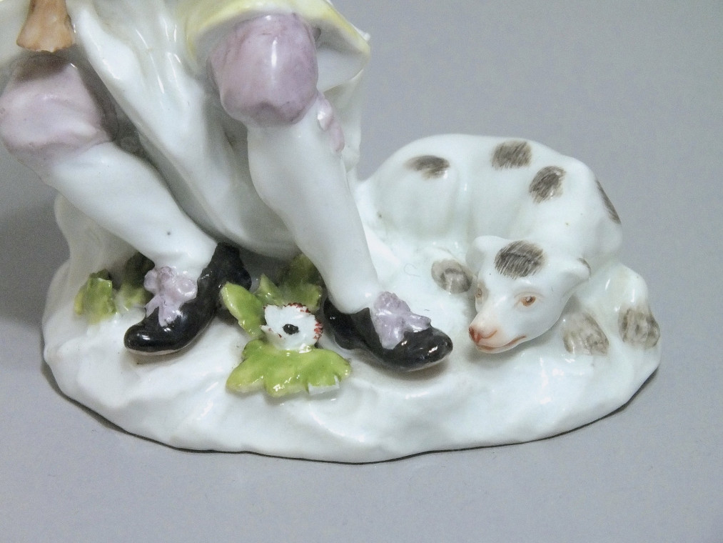 Meissen - Joueur de cornemuse - XVIIIe siècle