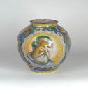 Venetian Majolica Ball Vase - Sixteenth Century