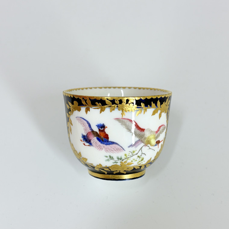 Sèvres Porcelain Cup and saucer - Eighteenth Century