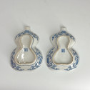 Japon - Paire de coupes  en forme de coloquintes - Époque Meiji - XIXe siècle