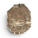 Plaque en majolique italienne figurant la vierge à l'enfant  - XVIIIe siècle