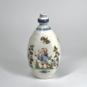 Bouteille en faïence de Lyon à décor de grotesques - XVIIIe siècle - VENDU