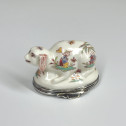Tabatière en porcelaine de Saint-Cloud – XVIIIe siècle