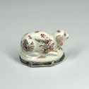 Tabatière en porcelaine de Saint-Cloud – XVIIIe siècle