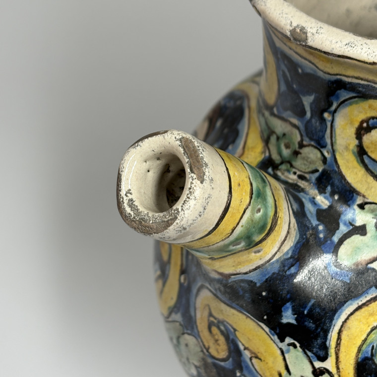 Chevrette en majolique de Caltagirone - XVIIe siècle