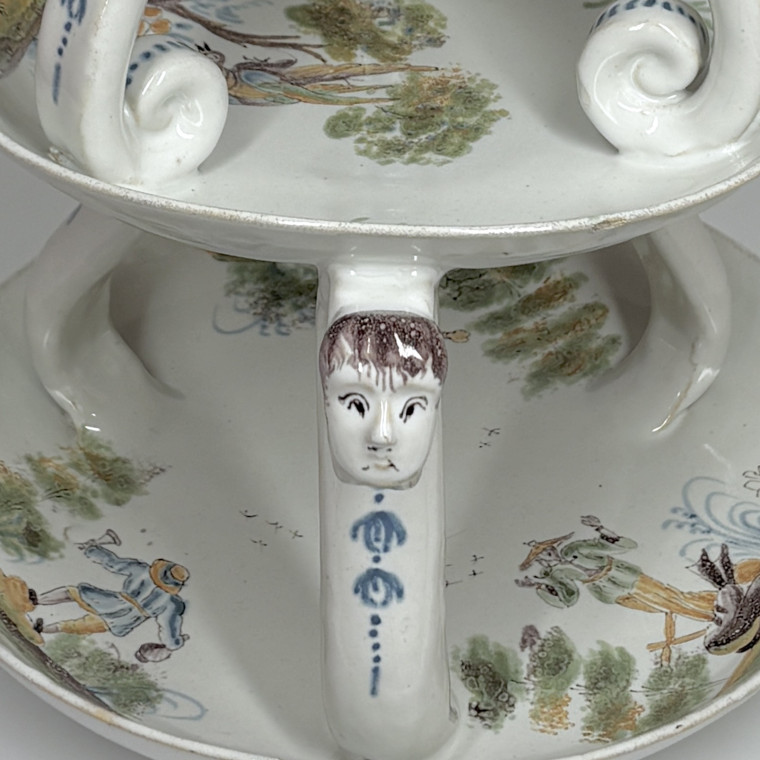 Surtout de table en faïence de La Forest (Savoie) - XVIIIe siècle