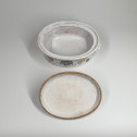 Terrine en faïence de Rouen à décor dit « à l’échantillon », XVIIIe siècle.