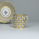 Sèvres - Litron cup and saucer in hard porcelain - Eighteenth century