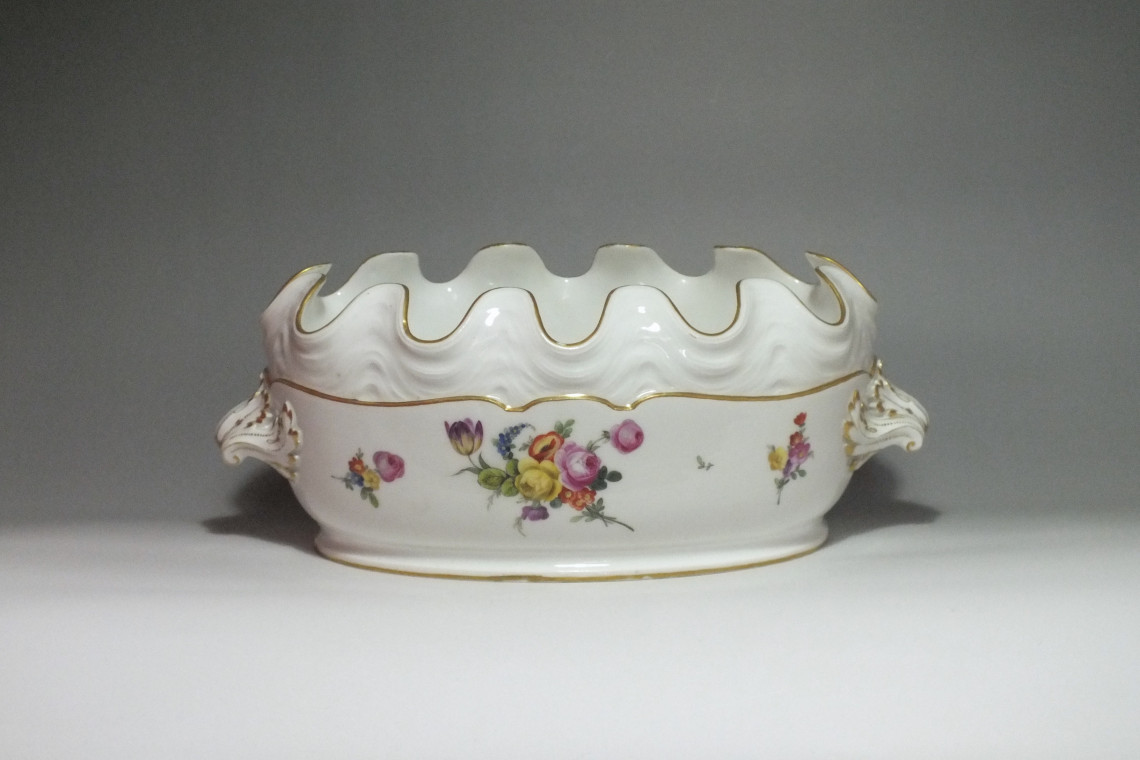 PARIS - Rafraîchissoir à verres - Manufacture de Clignancourt - XVIIIe Siècle