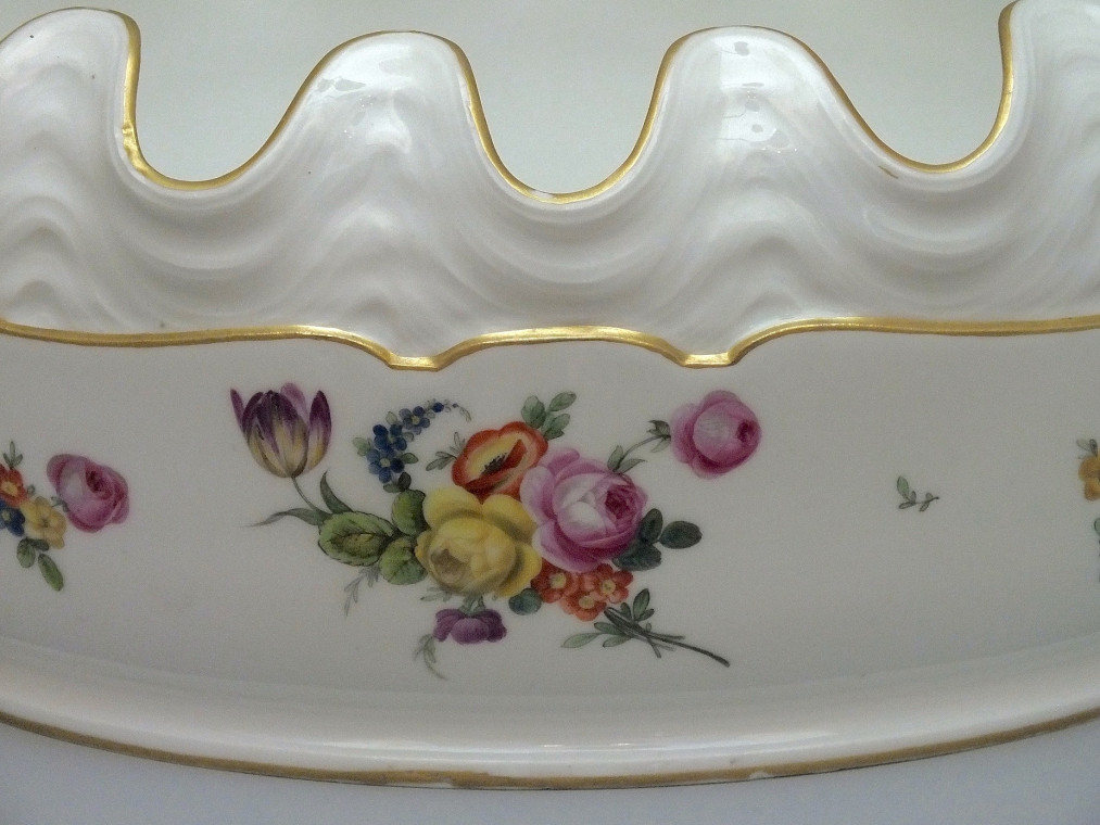 PARIS - Rafraîchissoir à verres - Manufacture de Clignancourt - XVIIIe Siècle