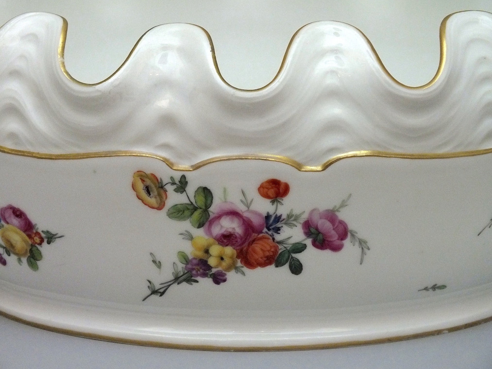 PARIS - Rafraîchissoir à verres - Manufacture de Clignancourt - XVIIIe Siècle