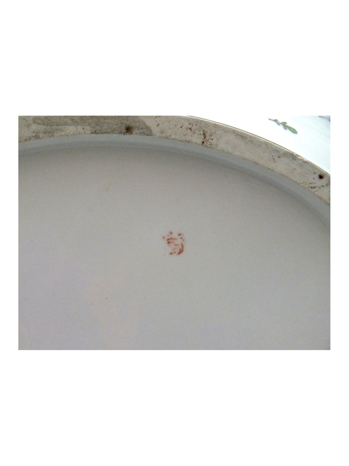 PARIS - Rafraîchissoir à verres - Manufacture de Clignancourt - XVIIIe Siècle