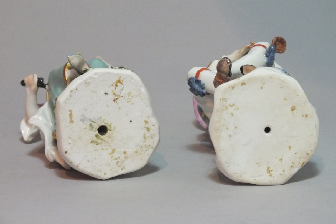 Meissen - Harlequin and Columbine - j.j Kandler - eighteenth century