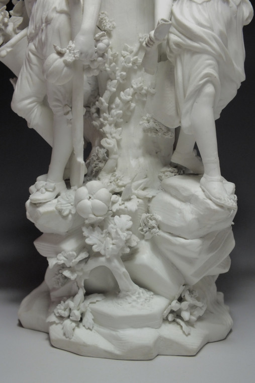 Derby - biscuit group "The Four Elements" - eighteenth century