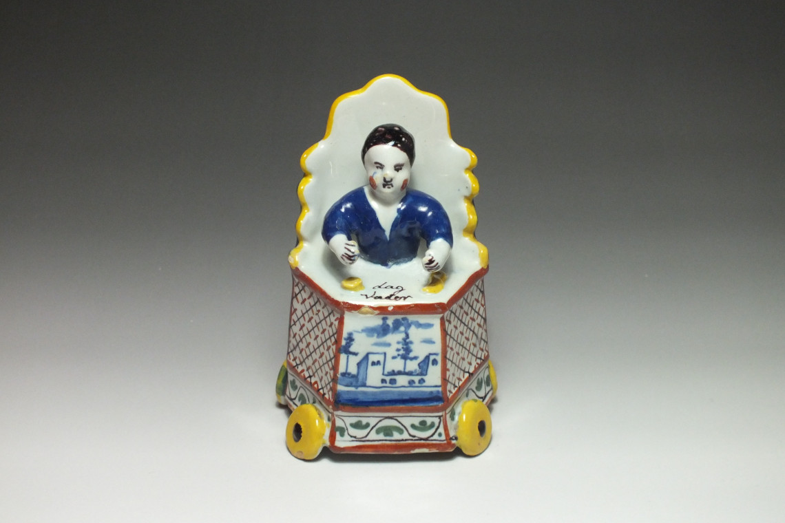 Delft - earthenware statuette - eighteenth century - 1750